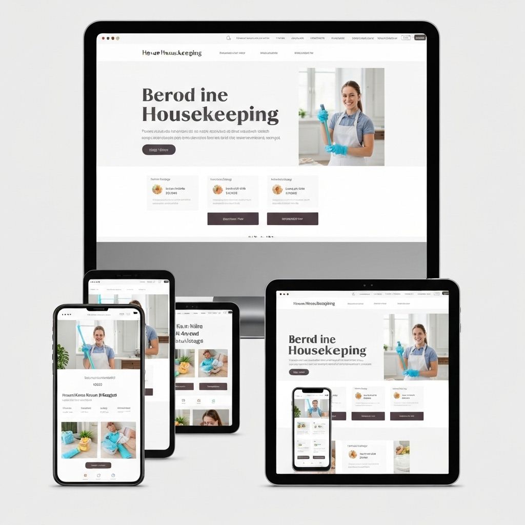 From Idea to Launch: Building Glow Housekeeping's Website